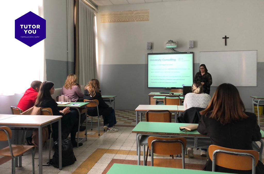 TutorYou at Collegio Vescovile Pio X University Fair Treviso