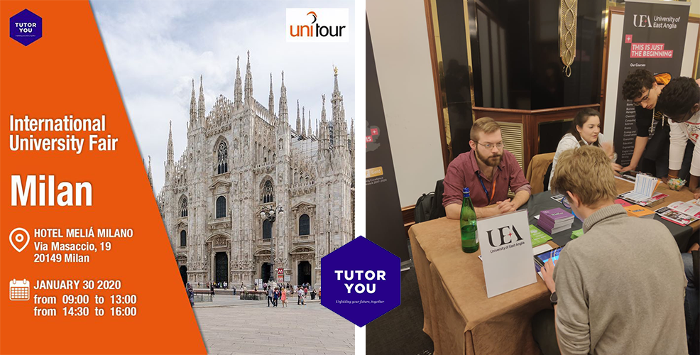 TutorYou at UNITOUR Milan and Turin 2020