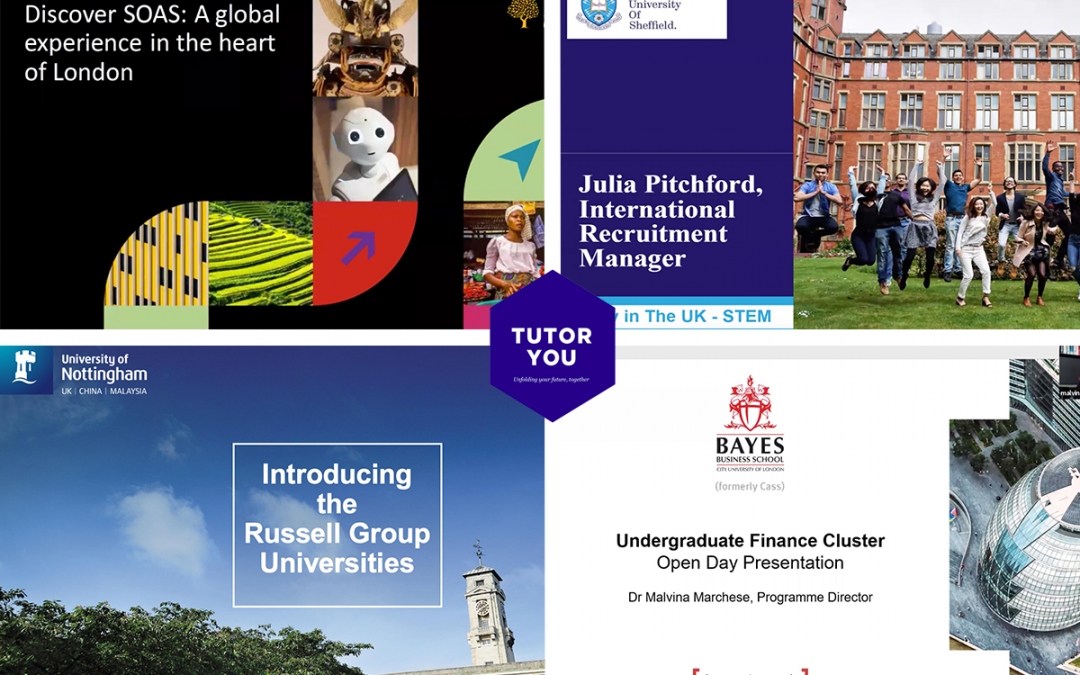 TutorYou Fall 2021 Virtual University Workshops Workshops